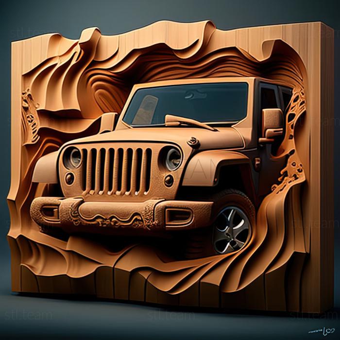 3D model Jeep Hurricane (STL)
